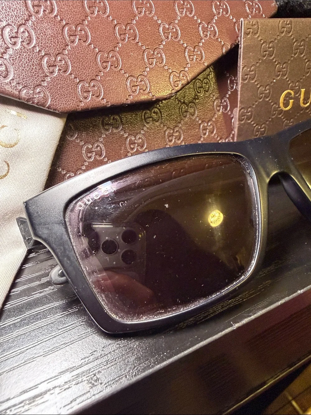 Gucci Black Sunglasses